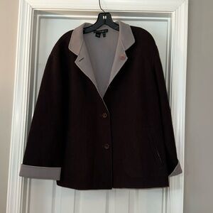 Lafayette 148 New York Brown and Gray Jacket